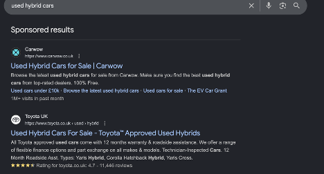 PPC Search Results